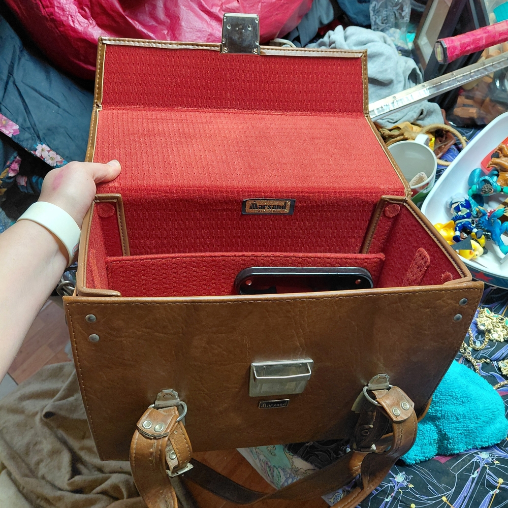 Vintage Marsand Camera Bag in Brown Universal